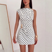 Black Polka Dot