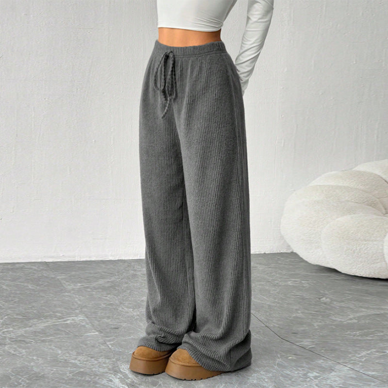 EWOOWE | Straight-leg Wide-leg Pants