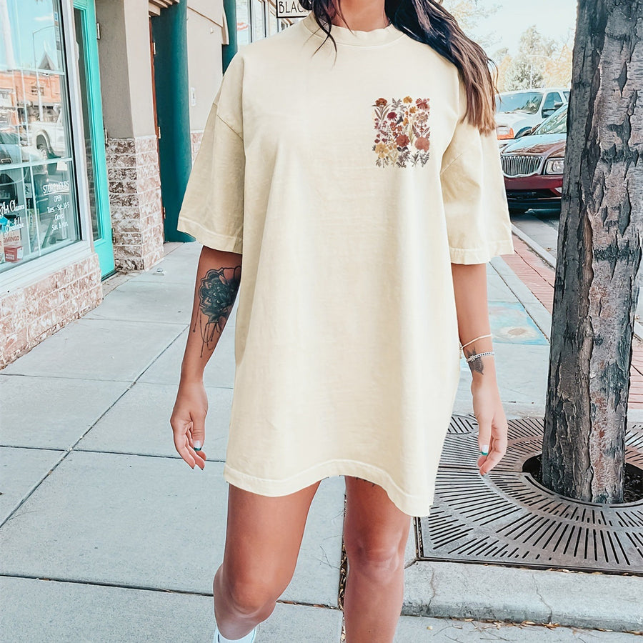 EWOOWE | Print Dress Casual Sleeve Shirt