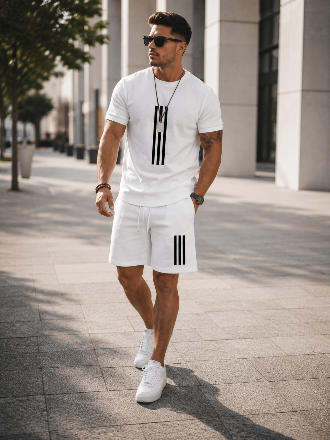 EWOOWE | Line T - Short Sleeve Set