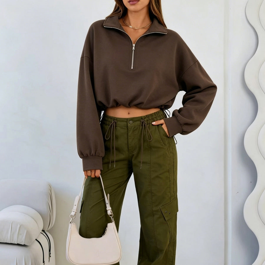 EWOOWE | Long-sleeved Sweatshirt Hoodie