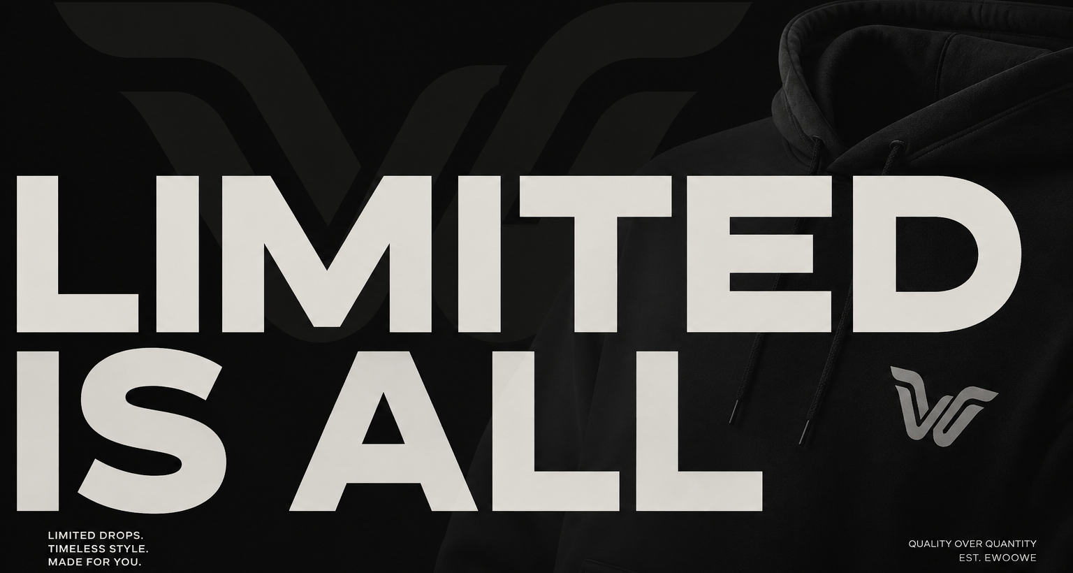 Limited drop editorial campaign